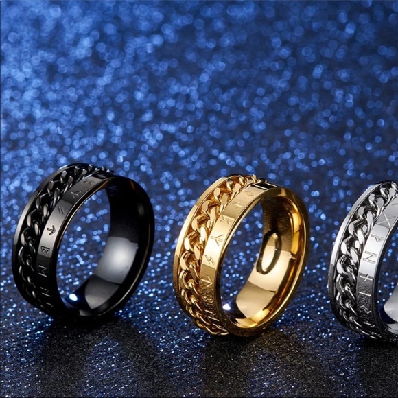 Other - Men’s Stainless Steel Nordic Ring